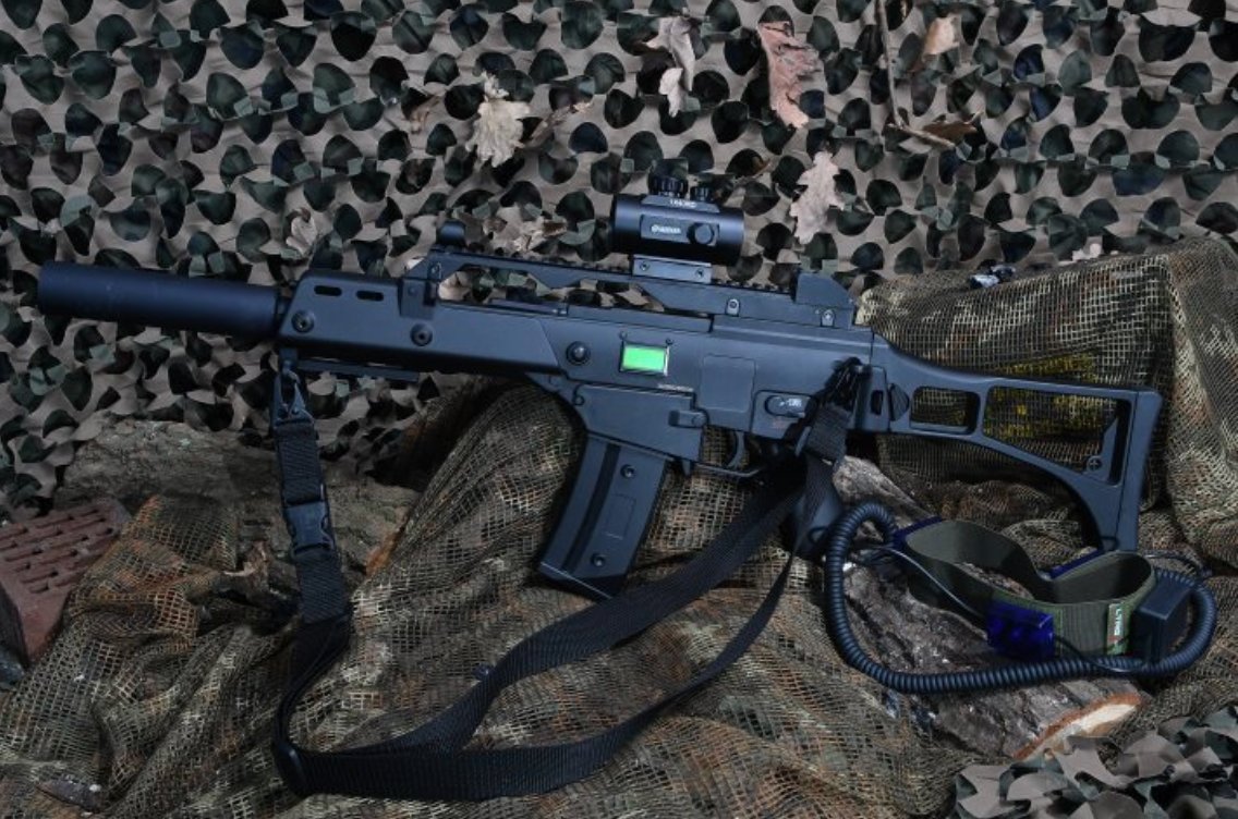 Karabin laserowy G36C - Laser Tag Ciężkowice rozrywka